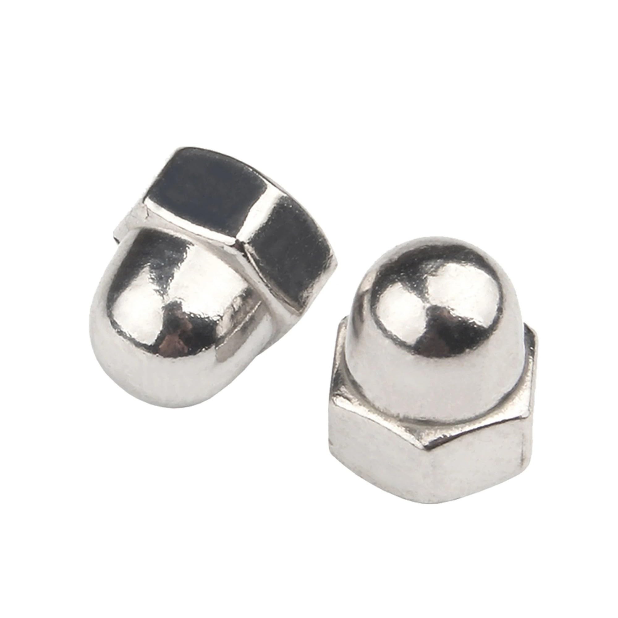 5/10/20pcs 7 Sizes Acorn Dome Cap Head Hex Nuts