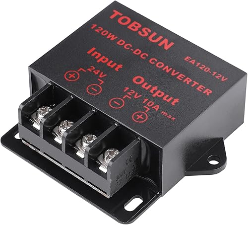 DC 24V a DC 12V 10A 120W reductor convertidor de potencia Mini módulo 12V transformador