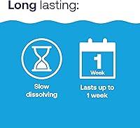 Vista 5 de HTH 42052 Cuidado de piscina 3" Tabletas de cloro avanzadas, desinfectante clorante para piscina, 5 lb