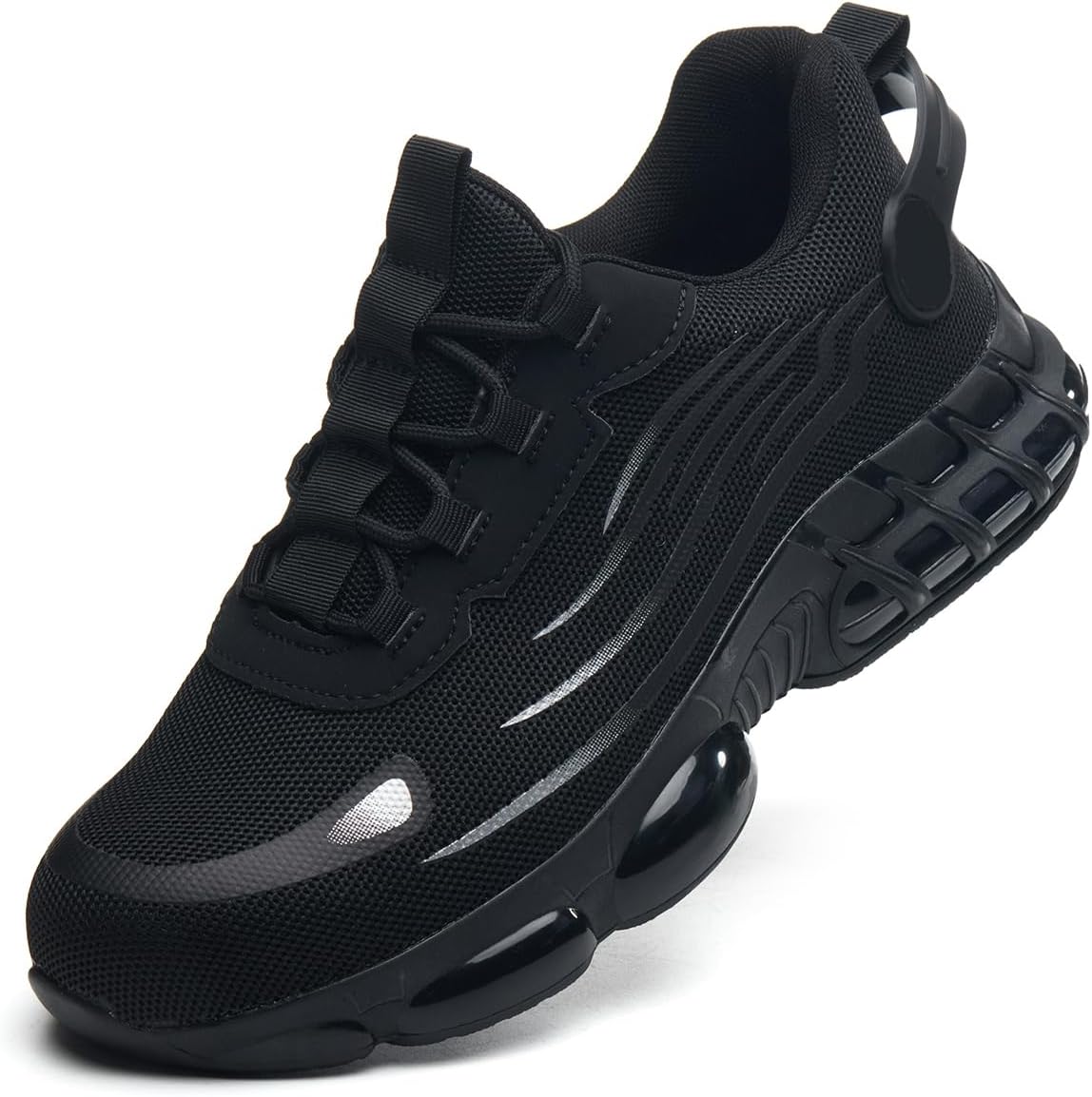 Mens Steel Toe Safety Work Shoes Trainers Sneakers Puncture Proof Anti Smashing Non Slip Breathable Comfortable Fashion