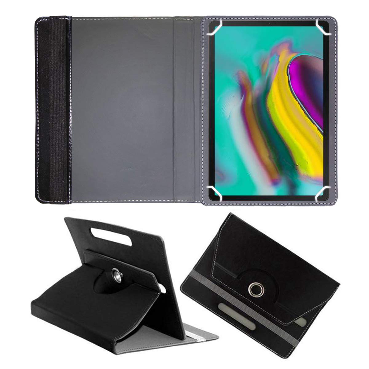 Fastway Rotating Leather Flip Case for Samsung Galaxy Tab S5E LTE (Sm-T720) 10.5 inch 4G Tablet Black (B07V96LDYN) Amazon Price History, Amazon Price Tracker