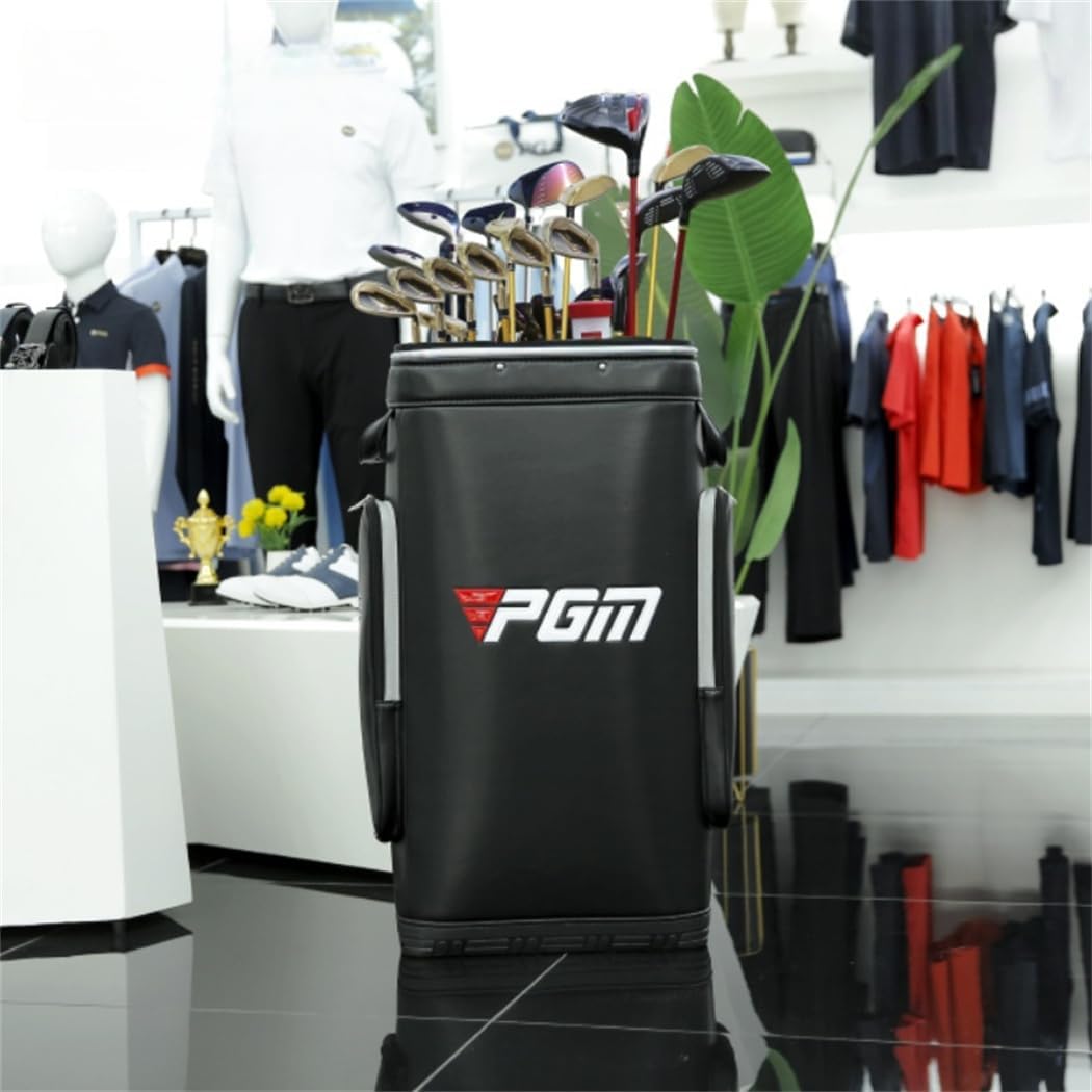 ゴルフクラブケース バッグ クラブスタンド 室内外 30本用 6つのセパレータジャック 組み立て不要 用アクセサリ 大容量 耐摩耗性