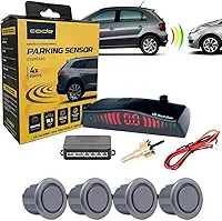 Sensor Estacionamento 4 Pontos Grafite Display Led Sinal Sonoro Code