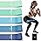 Resistance Bands for Working Out, 5-Pack Elastic Loop Exercise Bands for Strength Training Stretching, Home Gym Equipment for Pilates Yoga Physical Therapy, Leg Glute Arm Workout Kit for Women Men