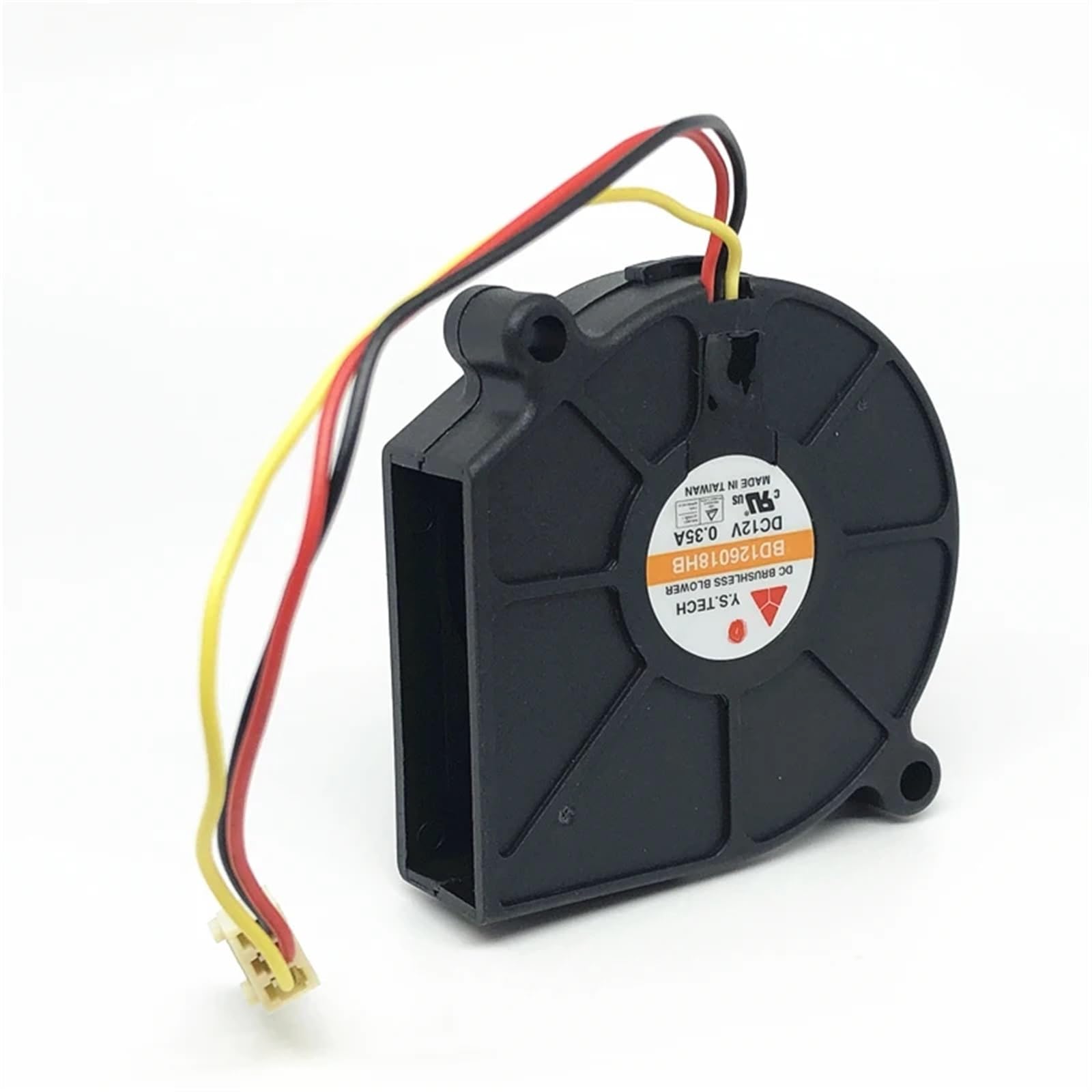 BD126018HB 6018 60x60x18mm Doppio Cuscinetto a Sfere Ventola di Raffreddamento 12V 0,35A for Ventola 3324SR 3pin