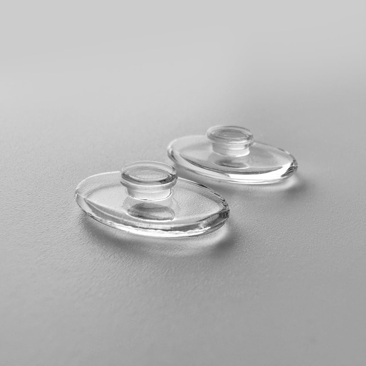 Nakładki na nos do okularów, wciskane noski do okularów, 13 x 7 mm, miękkie silikonowe części nosa/osłony nosa, zamiennik do ramy sylwetki, ramek powietrznych Marchon, oprawki do okularów
