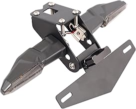 Tail Tidy Kit for Ninja ZX-6R ZX6R 636 2019-2025 Fender Eliminator Kit equipped foldable License Plate Holder, License Plate Light, PLUG&PLAY Turn Signal Lights