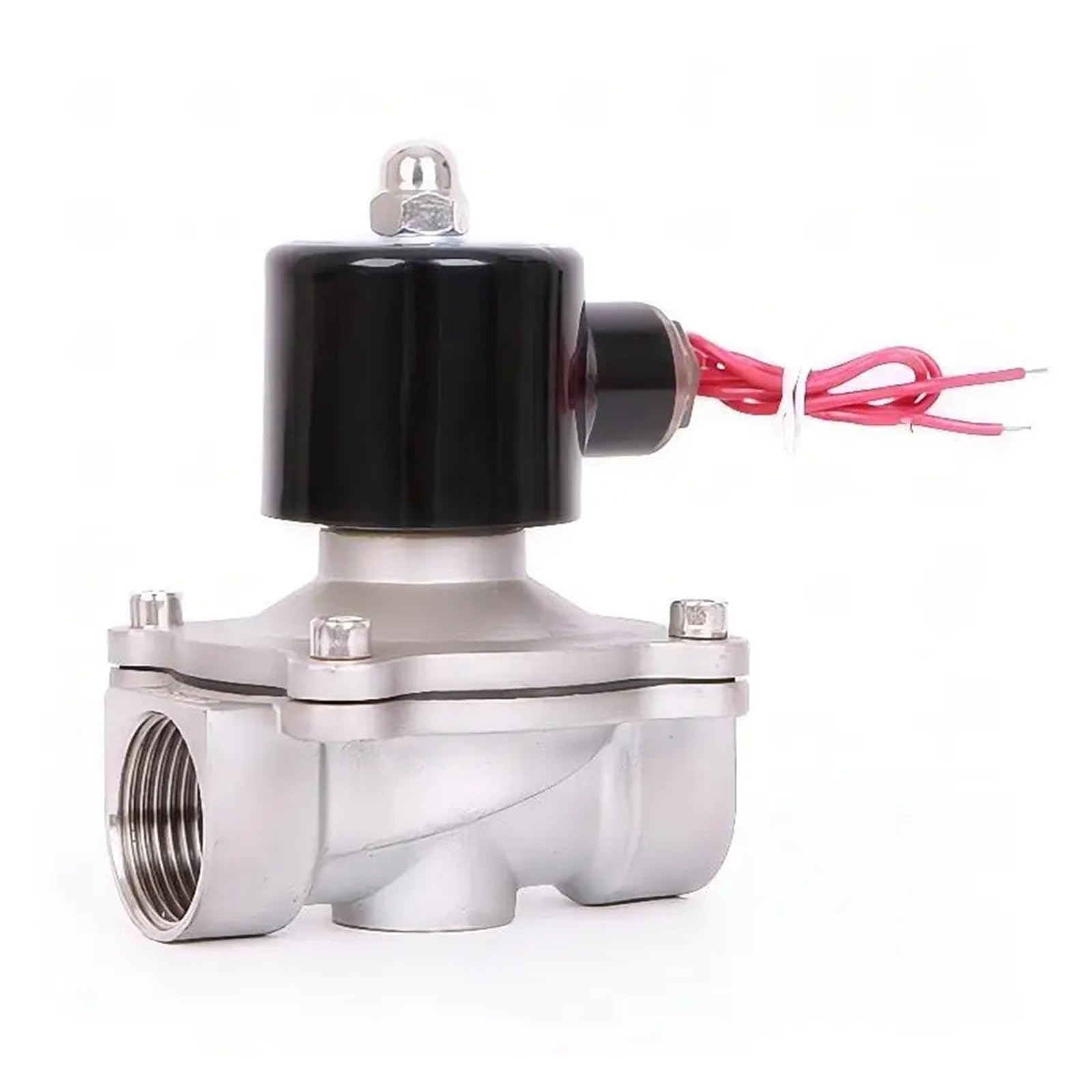 MXXDMOPD 1/2'' Stainless Steel Solenoid Valve 220V 12V 24V Normally Closed Direct Acting(AC24V)