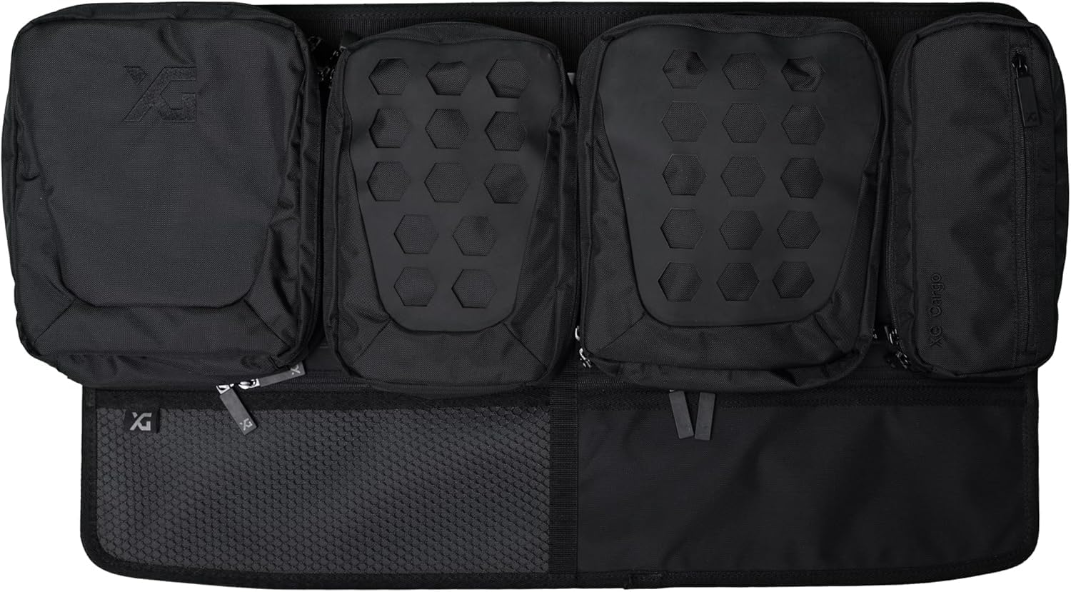 XG Cargo Bronco Tailgate Storage Organizer | Waterproof & Durable Tailgate Bag | Car Storage Bag & Trunk Organizer | Easy-Install Modular Design for Streamlined Storage