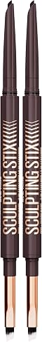 Maybelline New York Sculpting Stix Çift Uçlu Göz Kalemi - 015 Smooth Espresso (2 paketi)