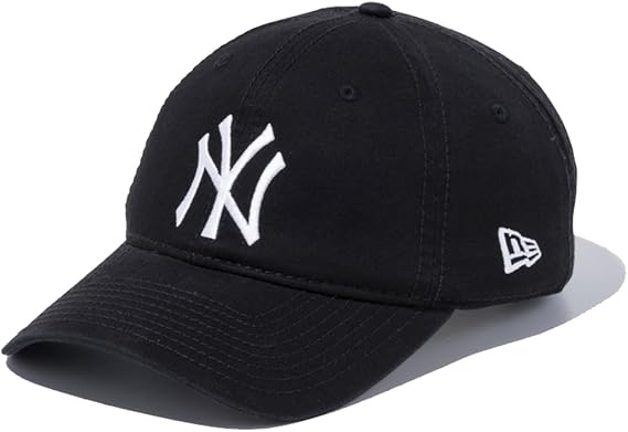 Amazon ニューエラ キャップ ローキャップ Mlb Ny ブラック ホワイト Free 9 ニューエラ New Era 服 ファッション小物 通販