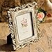 Giftgarden 5x7 Vintage Picture Frame for Wedding Family Photos, Desktop Vertically and Horizontally Display