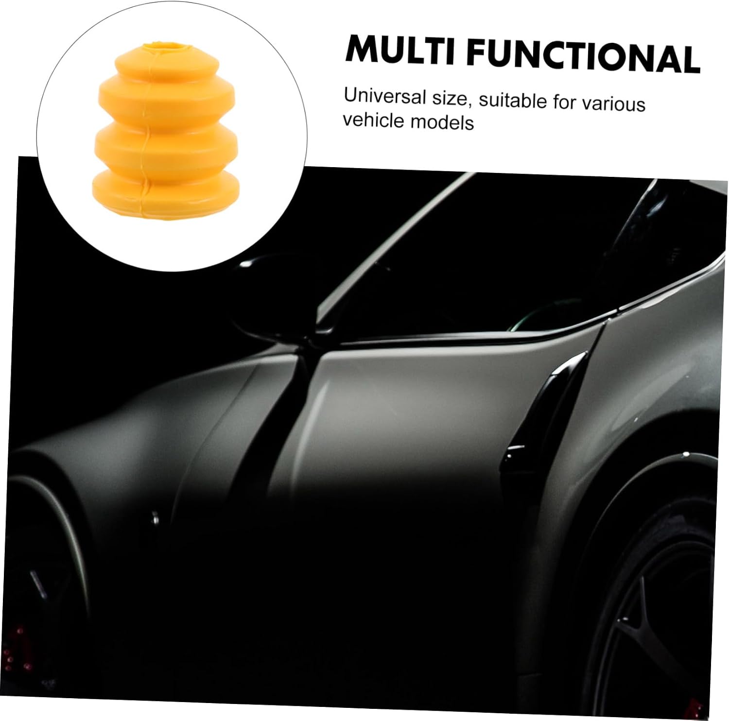Gatuida 2pcs Replacement Stabilizer Bumpers for Suspension Car Door Shock Absorbing Pads