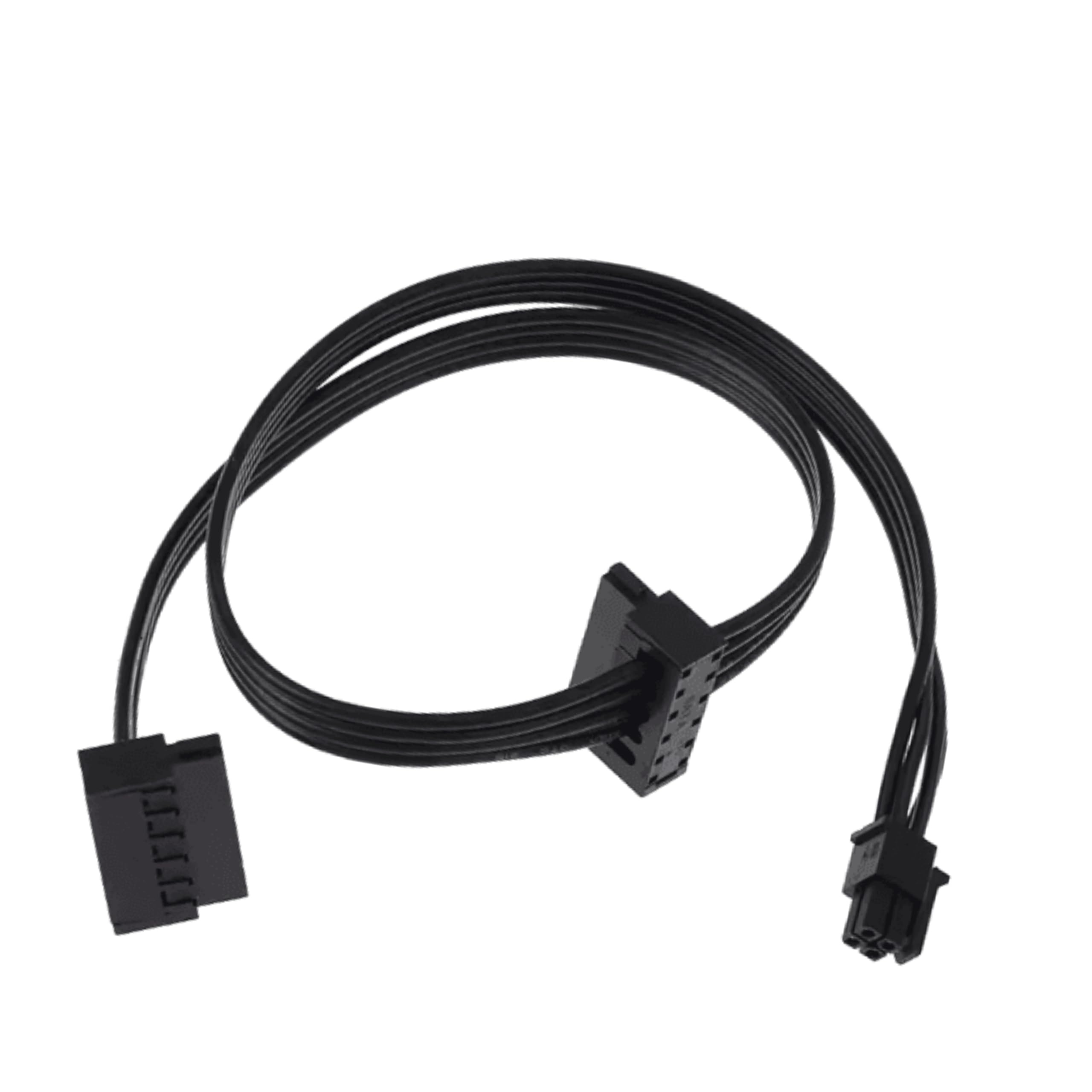 PARUHT ATX 4-Pin to Dual 15 Pin SATA, |𝐁𝐢𝐠 𝟒 𝐏𝐢𝐧| Hard Drive HDD Power Supply Motherboard Right-Angle Adapter Cable, Black (Pack of 1) (B0D88KC4KR) Amazon Price History, Amazon Price Tracker