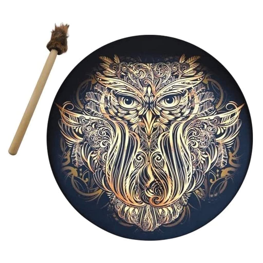 Bębny Sammy'ego, niewierne bębny, Bęben Moda Ręcznie robiony Eteryczny Bęben Syberyjski Instrument perkusyjny Bęben ręczny Bęben muzyczny Bęben szamański