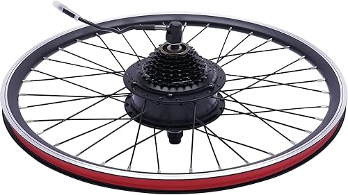 Miniatura 3 de AKaSping Kit de conversión de rueda delanteratrasera de 36 V E-Bike Kit de motor de bicicleta eléctrica con pantalla LED Kit de motor sin engranajes