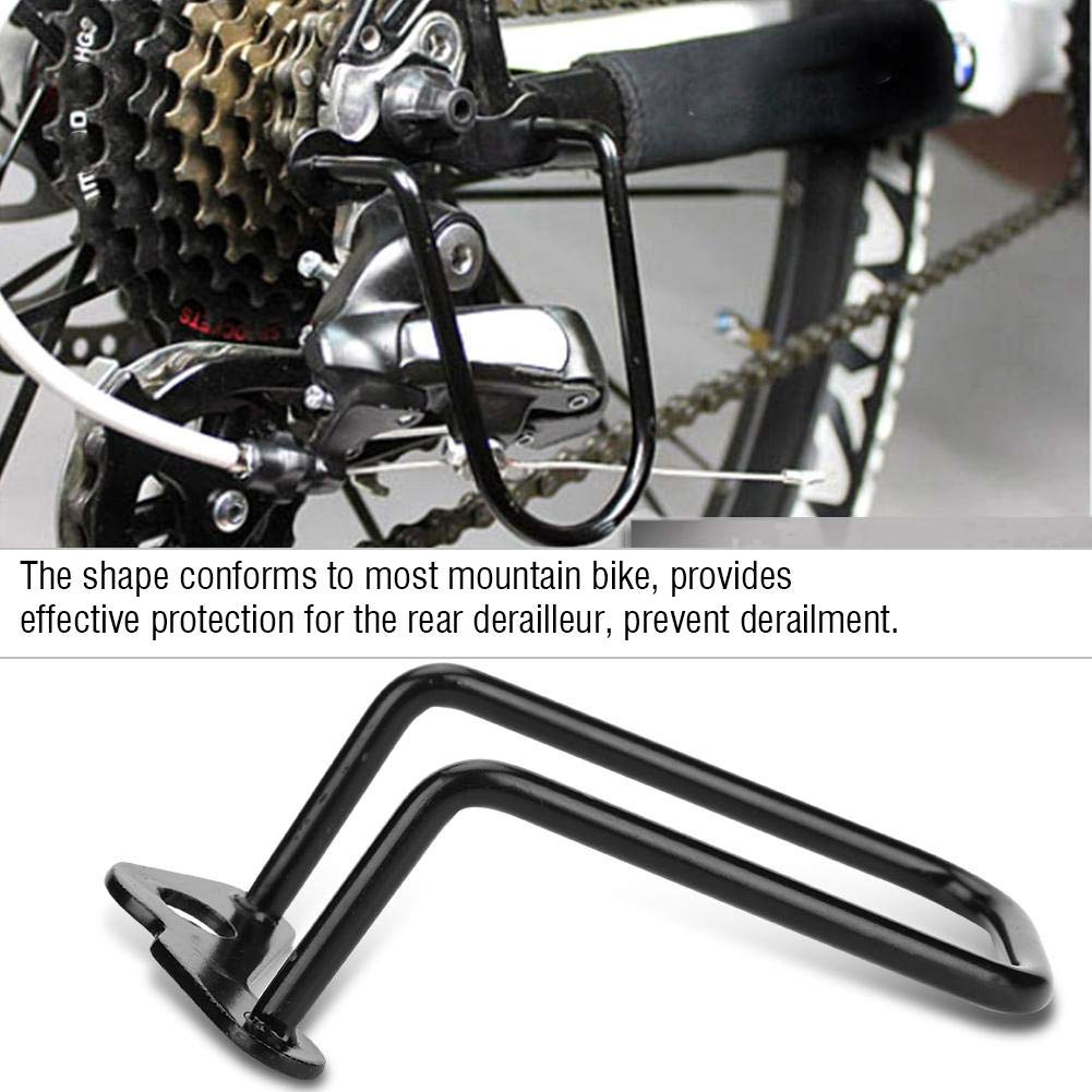 Yosoo Health Gear Protezione Deragliatore Posteriore della Bicicletta Bici, Protezione Deragliatore Grande Parti della Bicicletta della Bici Protezione di Protezione Posteriore del Ciclismo