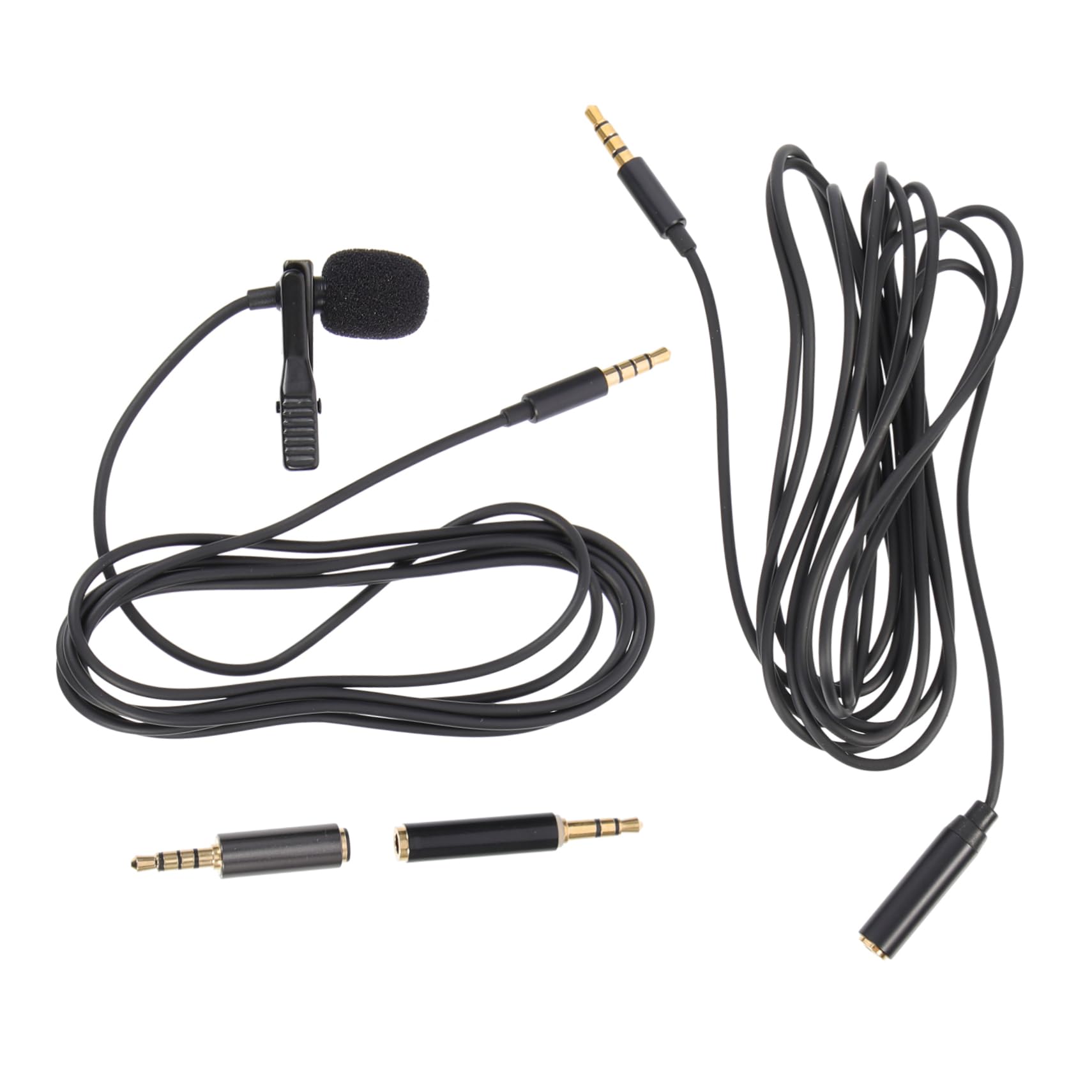 Kit de micrófonos para grabación profesional YARNOW con cable de extensión largo 8