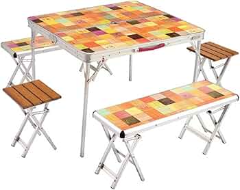 Amazon | Coleman(コールマン) テーブル ナチュラルモザイクファミリー