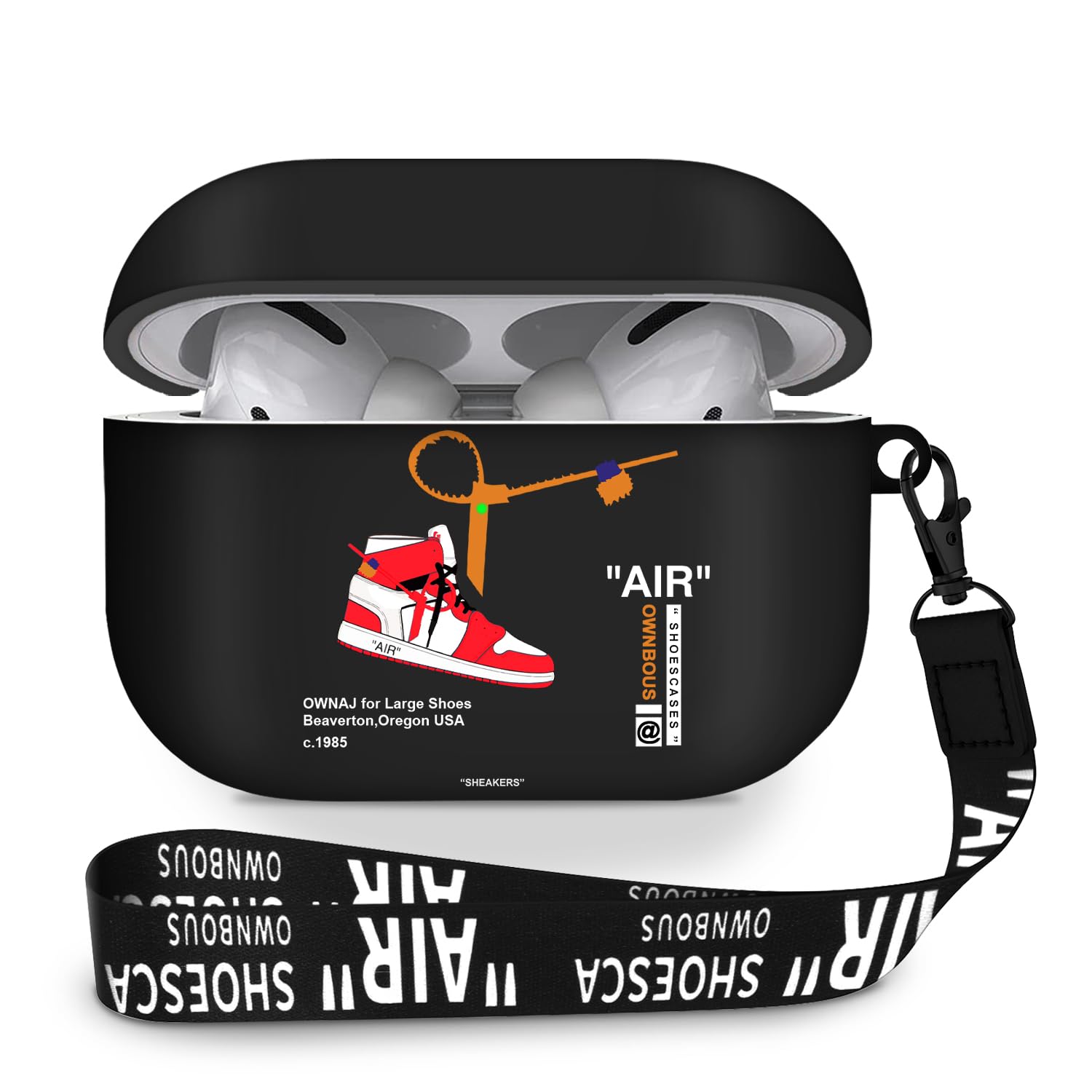 Amazon.com: Compatible Airpods Pro 3 Case(2025),Cool Design Shoe