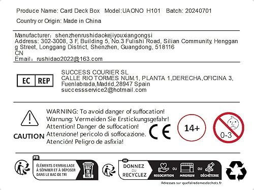 Miniatura 8 de UAONO Caja de cartas para cartas MTG, funda grande para más de 120 cartas con funda, caja de cartas Magic Commander con 2 divisores compatibles con