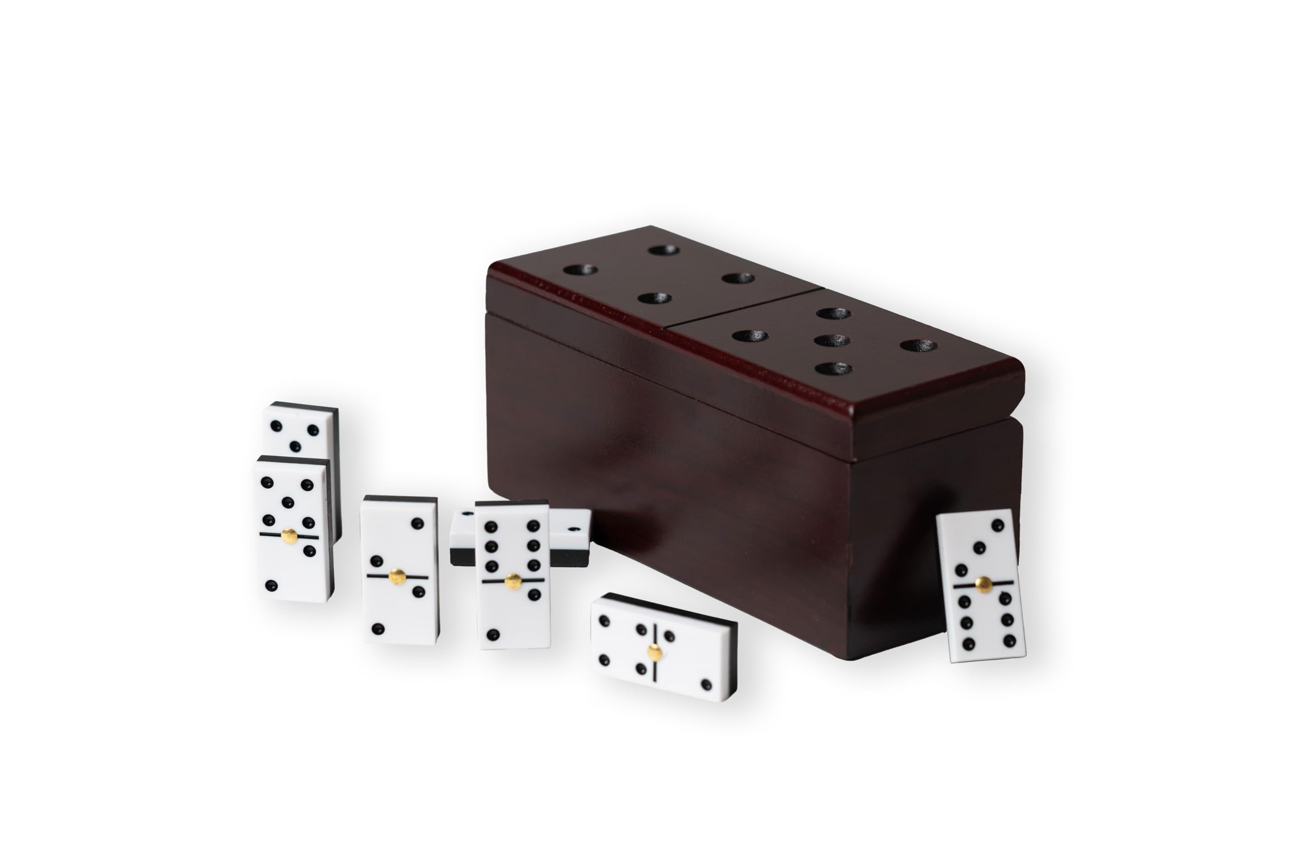 Aquamarine Games - Domino Exclusive, Juego de Mesa (Compudid CP014)