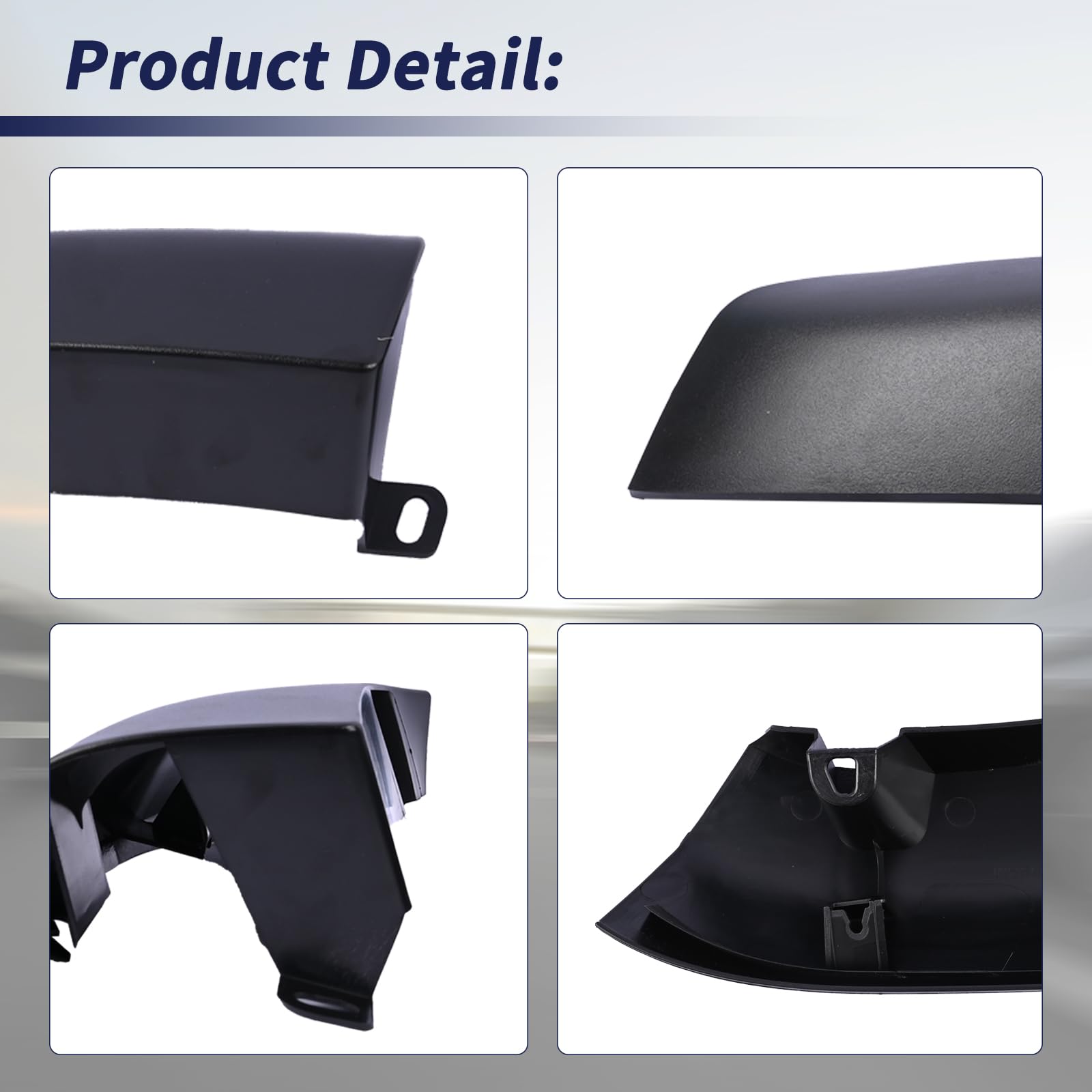 Amazon.com: Magimaker Roof Molding Rear Exterior Left & Right Side  