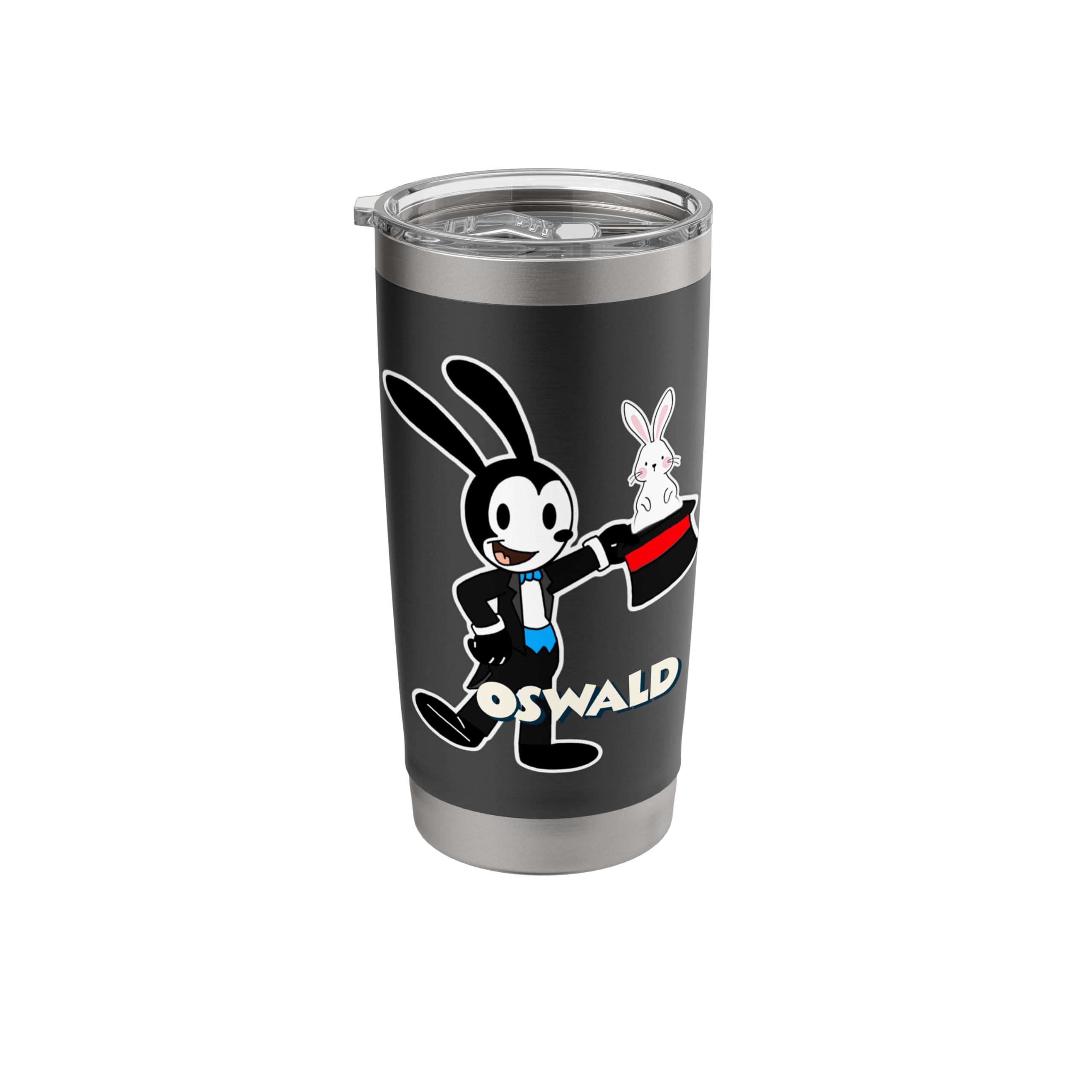 Oswald Rabbit Magician Magic Cartoon 1927 Stainless Steel Insulated Tumbler