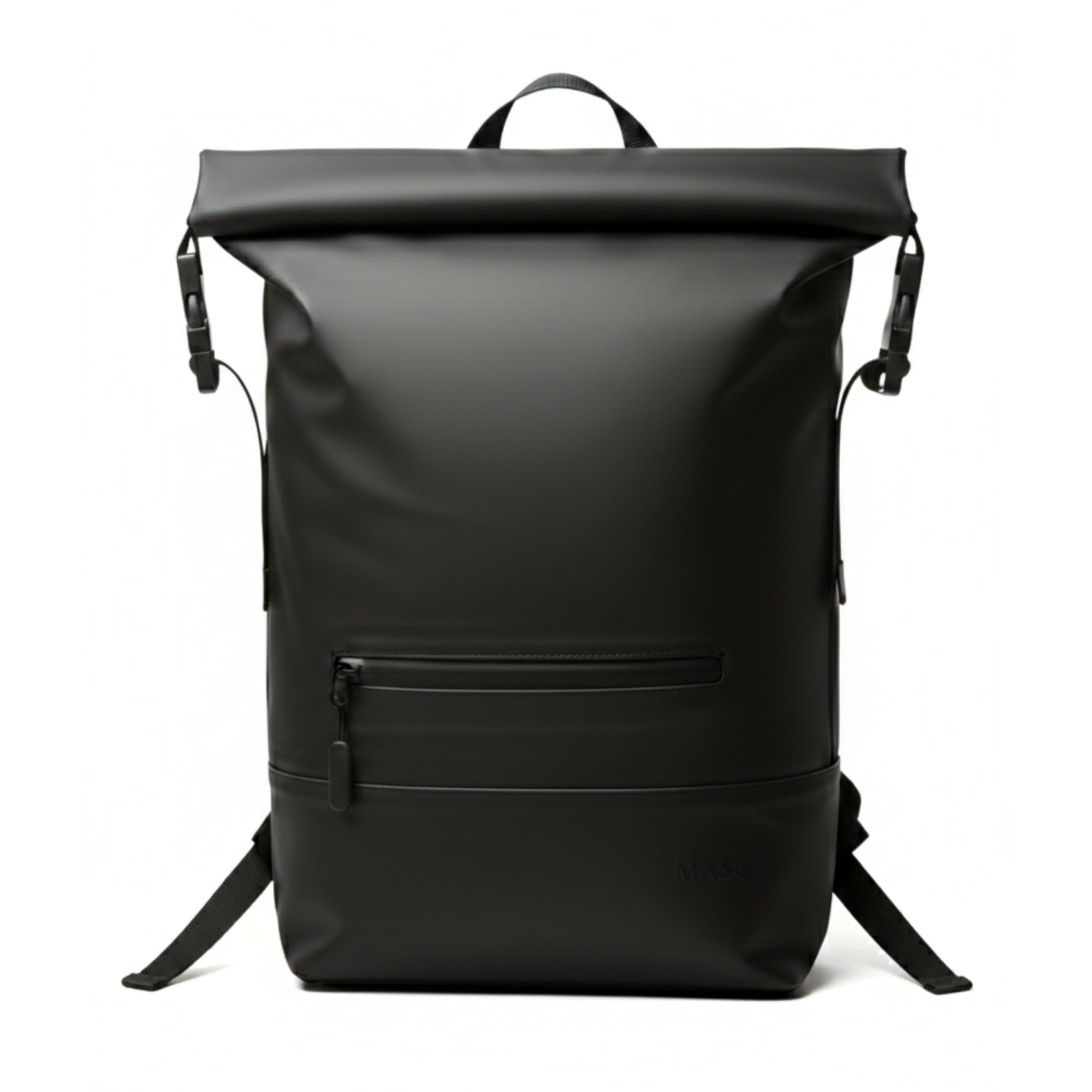 MASC Zaino Rolltop per Ufficio, Zaino da Lavoro Porta PC 17 Pollici, Elegante e Impermeabile perfetto per Uomo e Donna