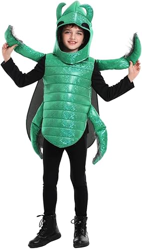 Miniatura 3 de Seasons Disfraz de escarabajo verde para Halloween para niño