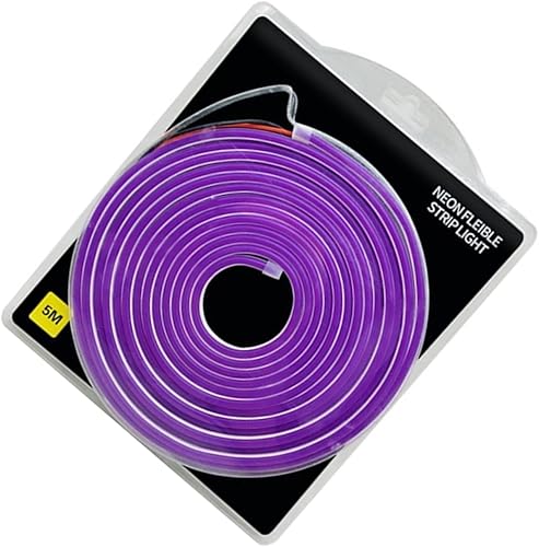 Miniatura 10 de Luces de cuerda LED para decoración de letreros de bricolaje, luces de neón LED flexibles impermeables para dormitorio interior y exterior