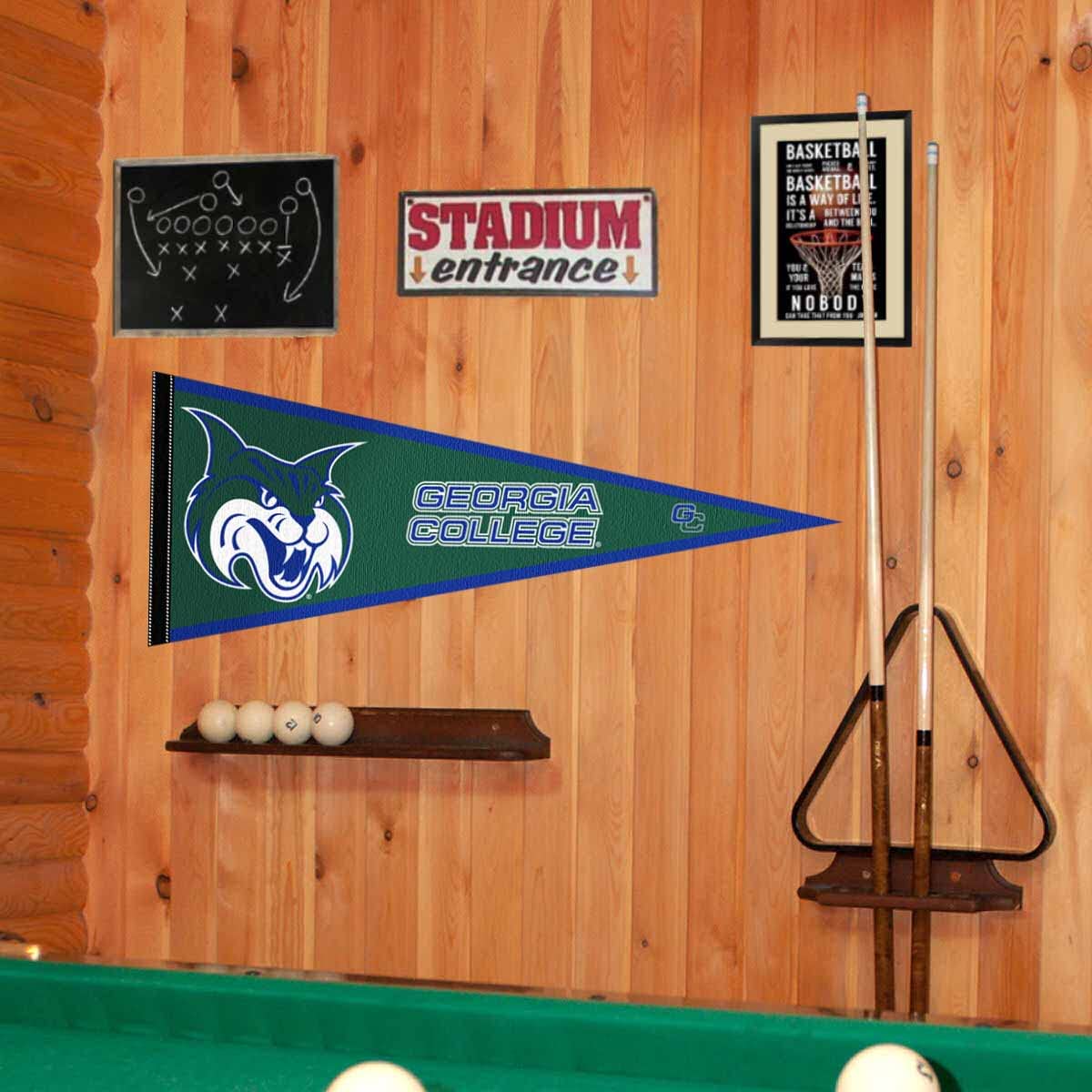 Georgia College Bobcats Pennant
