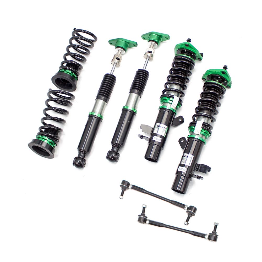 Rev9 R9-HS2-089 compatible with Ford Focus ST (MK3) 2013-18 Hyper-Street II Coilover Kit w/ 32-Way Damping Force Adjustment Lowering Kit , 32 Damping Level Adjustment