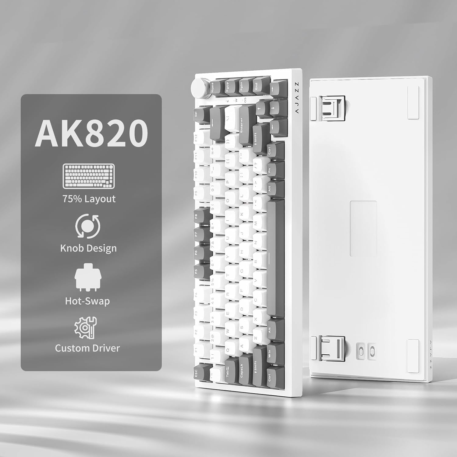 NACODEX AK820 keyboard and accessories