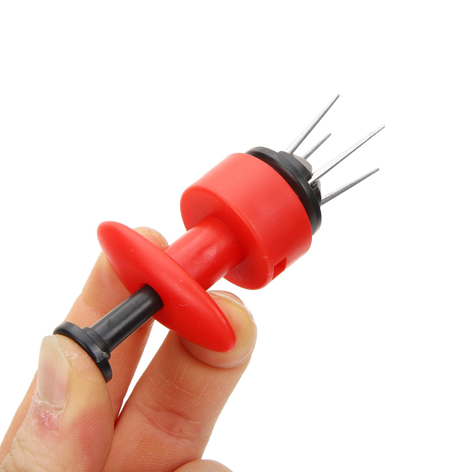 ORFOFE Clip para Lombrices Rojas de Pesca Juego Multifuncional 2 Clips Plásticos Resistentes y 1 Tira Elástica 15X3 CM 3000 Unidades Equipo Práctico para Aficionados Pesca — view 8