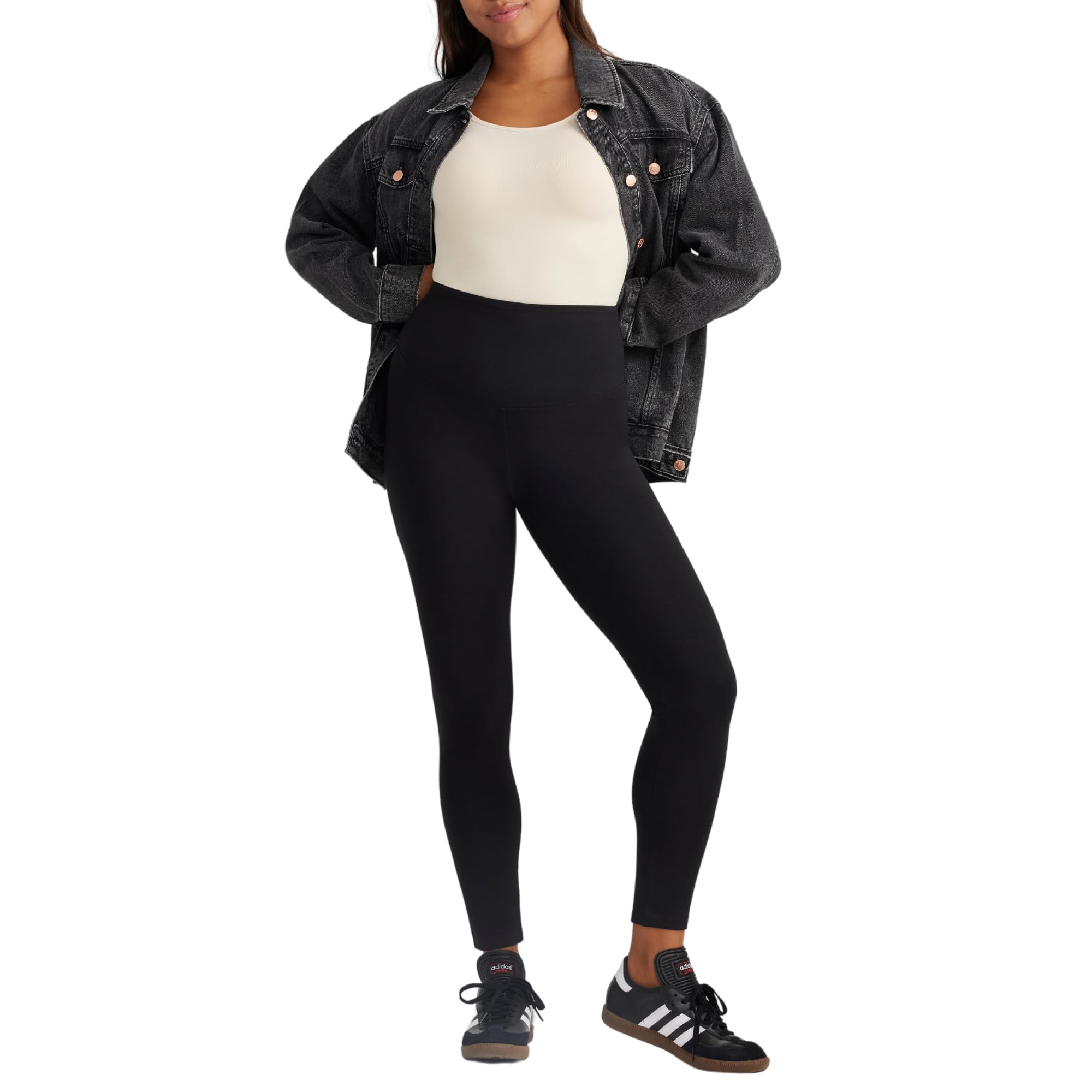 YummieWomen's Rachel Full Length Cotton Stretch Shapewear Legging