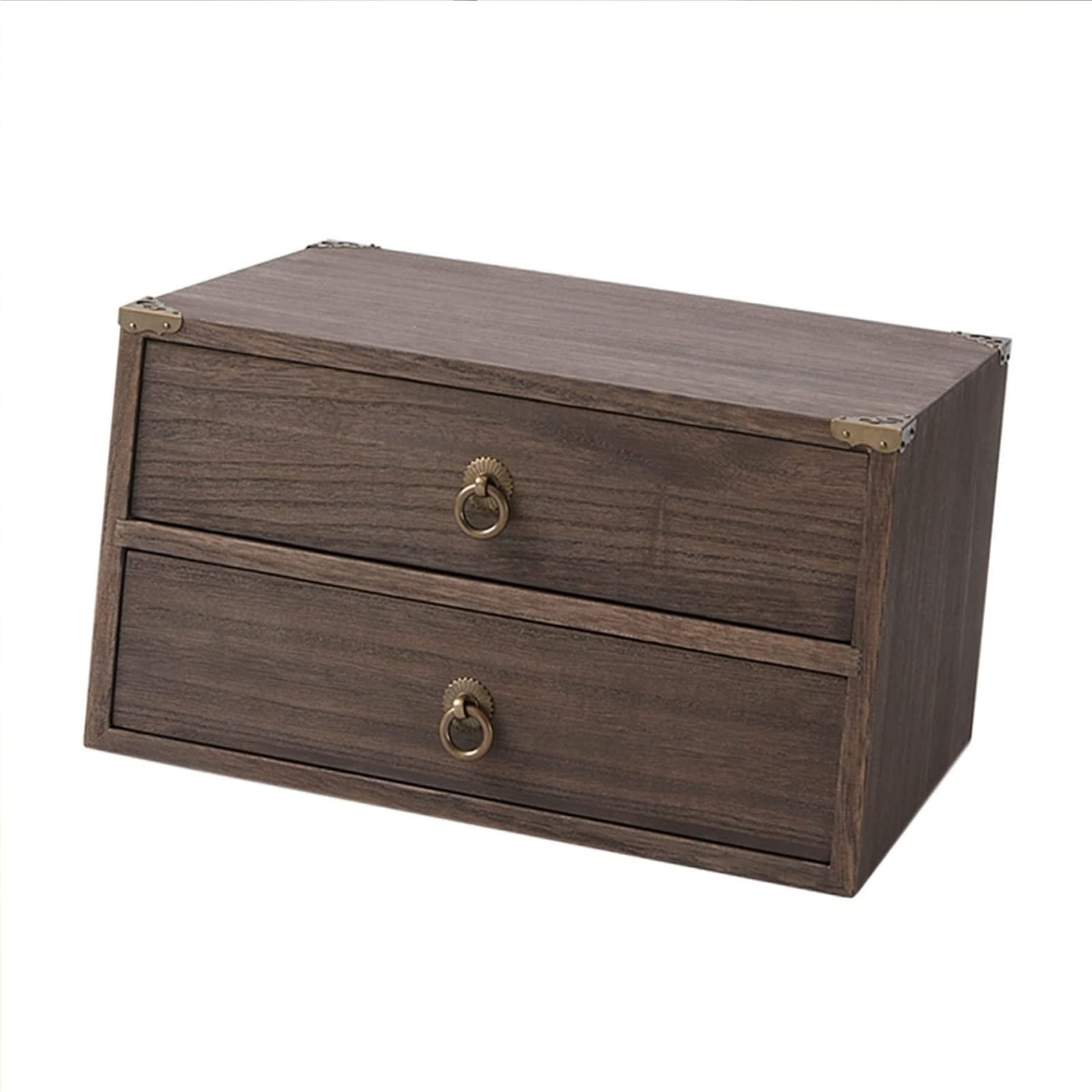 Schreibtisch-Aufbewahrungsbox mit Schubladen – Schreibtisch-Aktenschrank-Organizer, Aufbewahrungseinheit aus Holz, Aufbewahrungsbox mit mehreren Schubladen, Schreibtisch-Aktenschrank, Aufbewahrung für