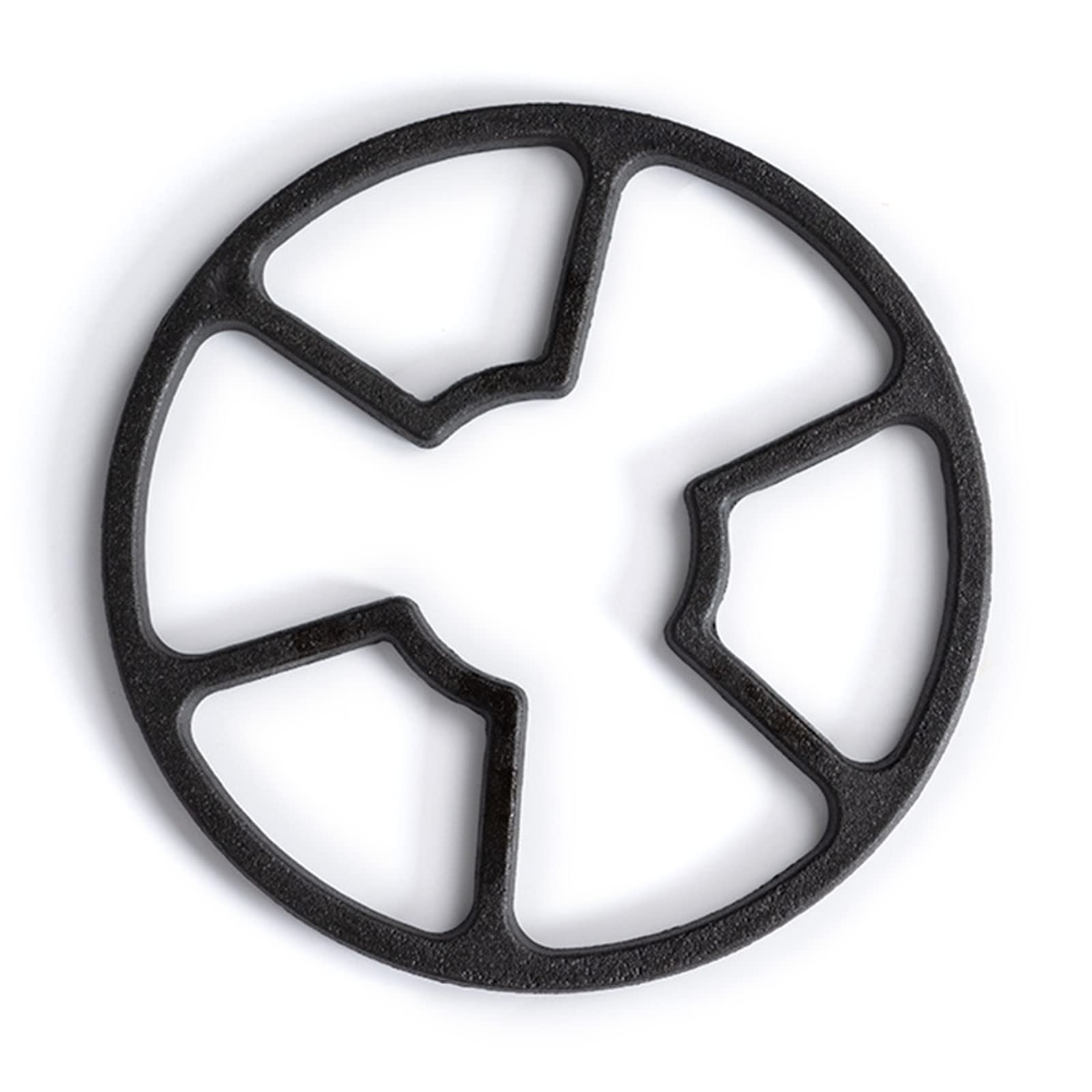 Kalttoy Cast Iron Wok Pan Rack Stand Burners Metal Pan Rack Stand for Burners Stove Cover Stove Cooker Plate Reducer