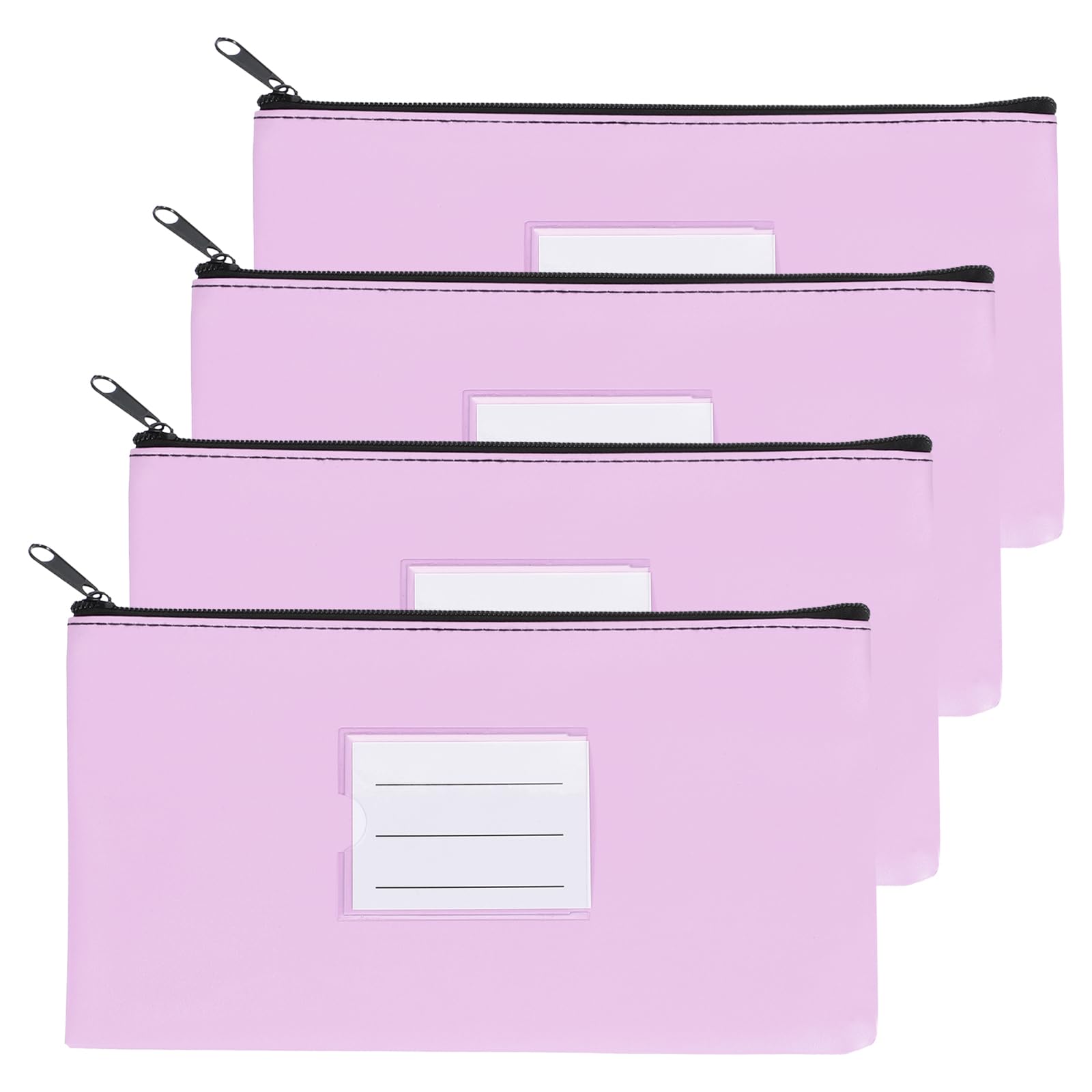 PATIKIL 11x6 Money Bank Deposit Bag with Zipper
