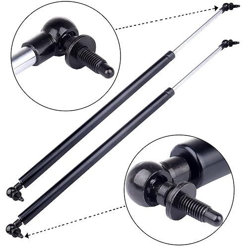 ECCPP 2pcs Rear Liftgate Lift Supports Strut rods for 2001-2007 Chrysler Town & Country