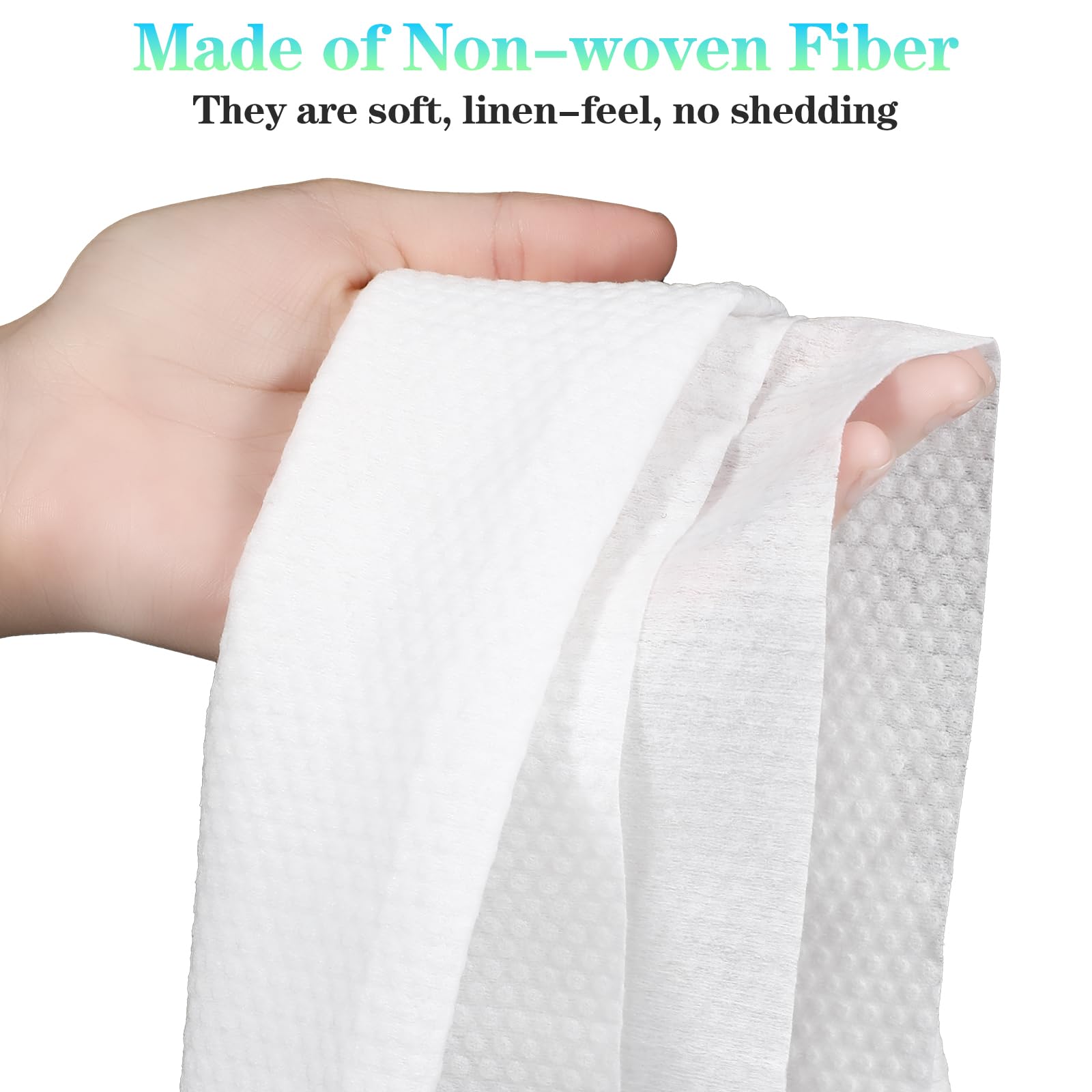 Molain Disposable Cotton Bath Towels, Soft Absorbent Single-Use Towels