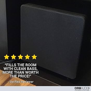 Orb Audio: subMINI Subwoofer - 9” Cube - Dual High Velocity Ports
