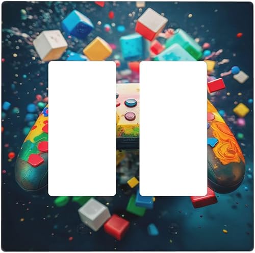 Miniatura 150 de Farmhouse Coffee Primitive Coffee Bean Kitchen 3 Gang Triple Interruptor de Luz de Palanca Cubierta de Placa de Pared Placa Frontal Eléctrica