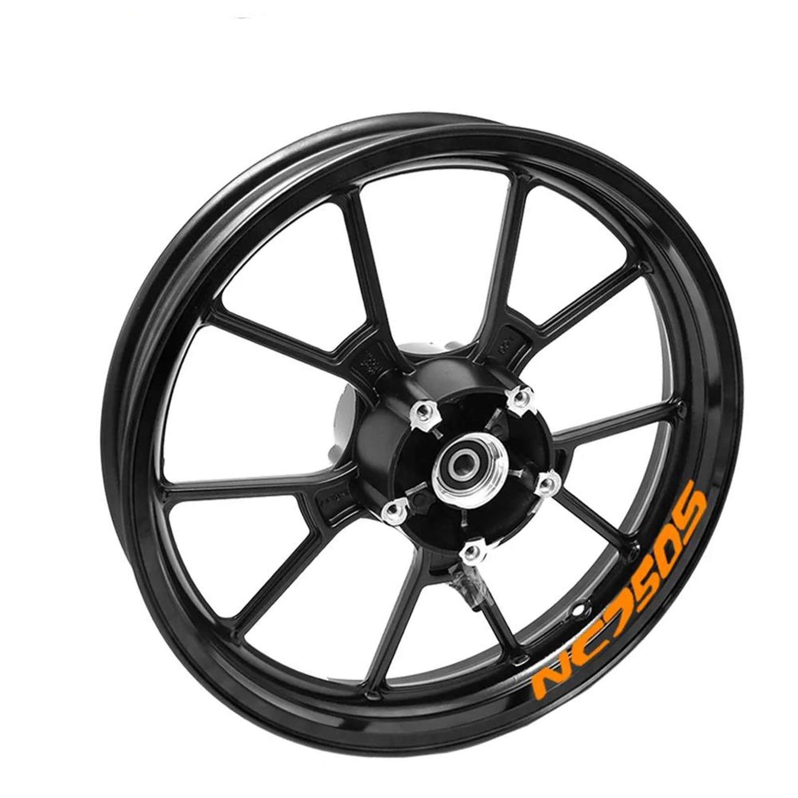Motorcycle Adhesive Wheel Decal Reflective Stickers Rim Stapes for NC750 NC750X NC750S