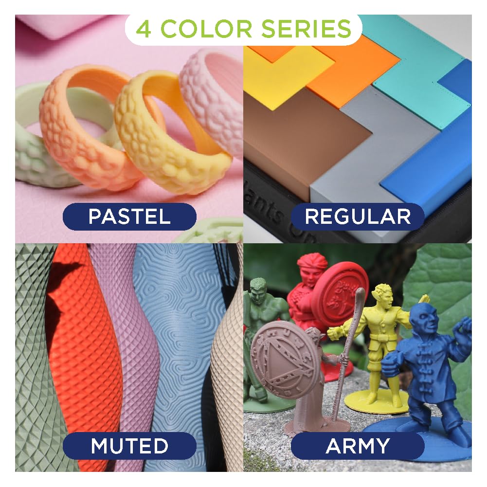 Polymaker Matte PLA Filament Matte Candy 1.75mm 1kg 3D Printing Filament, PolyTerra 3D Printer PLA Filament
