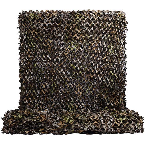 HYOUT Woodland Camouflage Netting,Jungle Maple Camo Net for Hunting Shooting Blind Camping Military Party Decoration Watching Hide