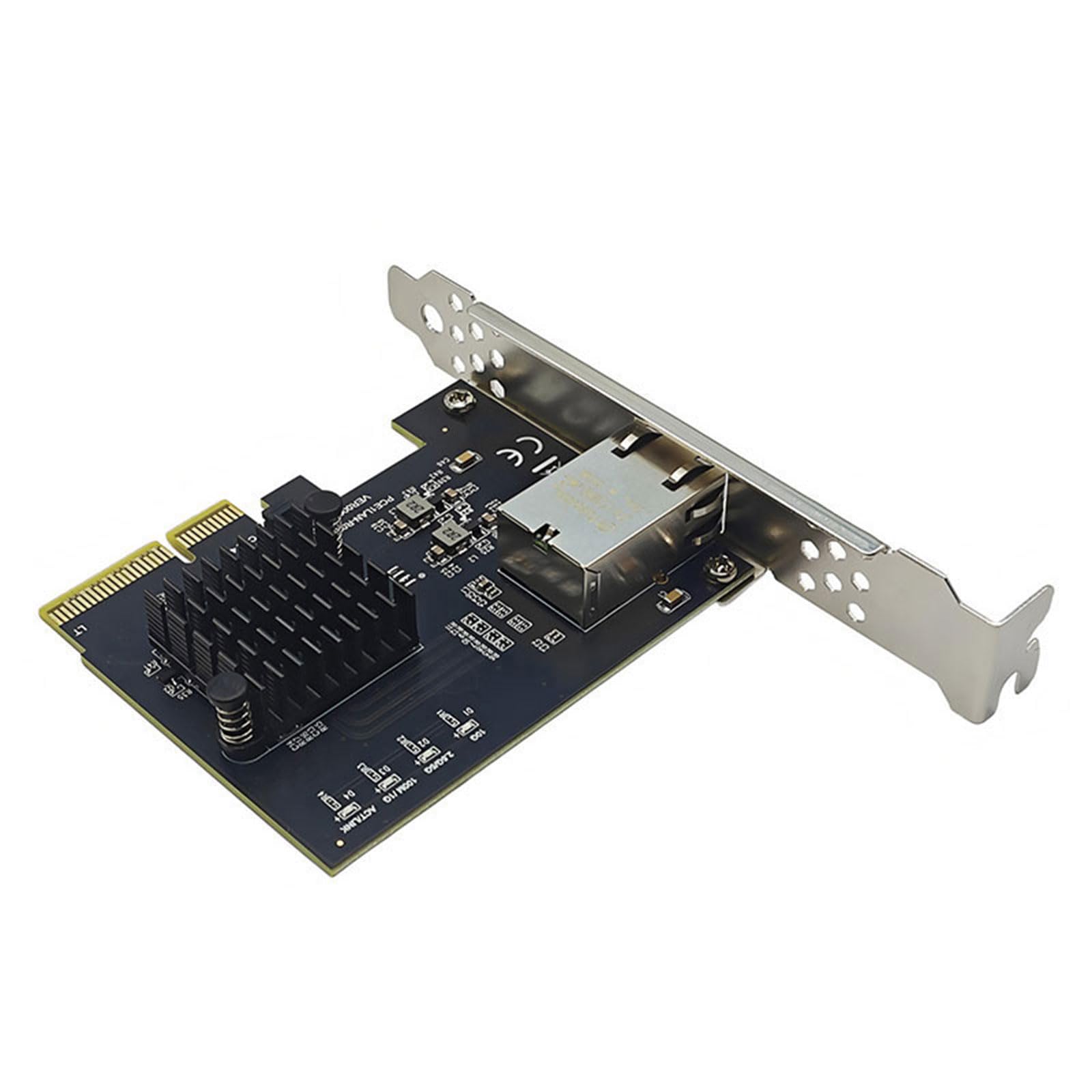 Scheda di rete Gigabit PCIE3.0 da 10 Gbps, chip 82574, supporto a basso profilo per una rete rapida del server