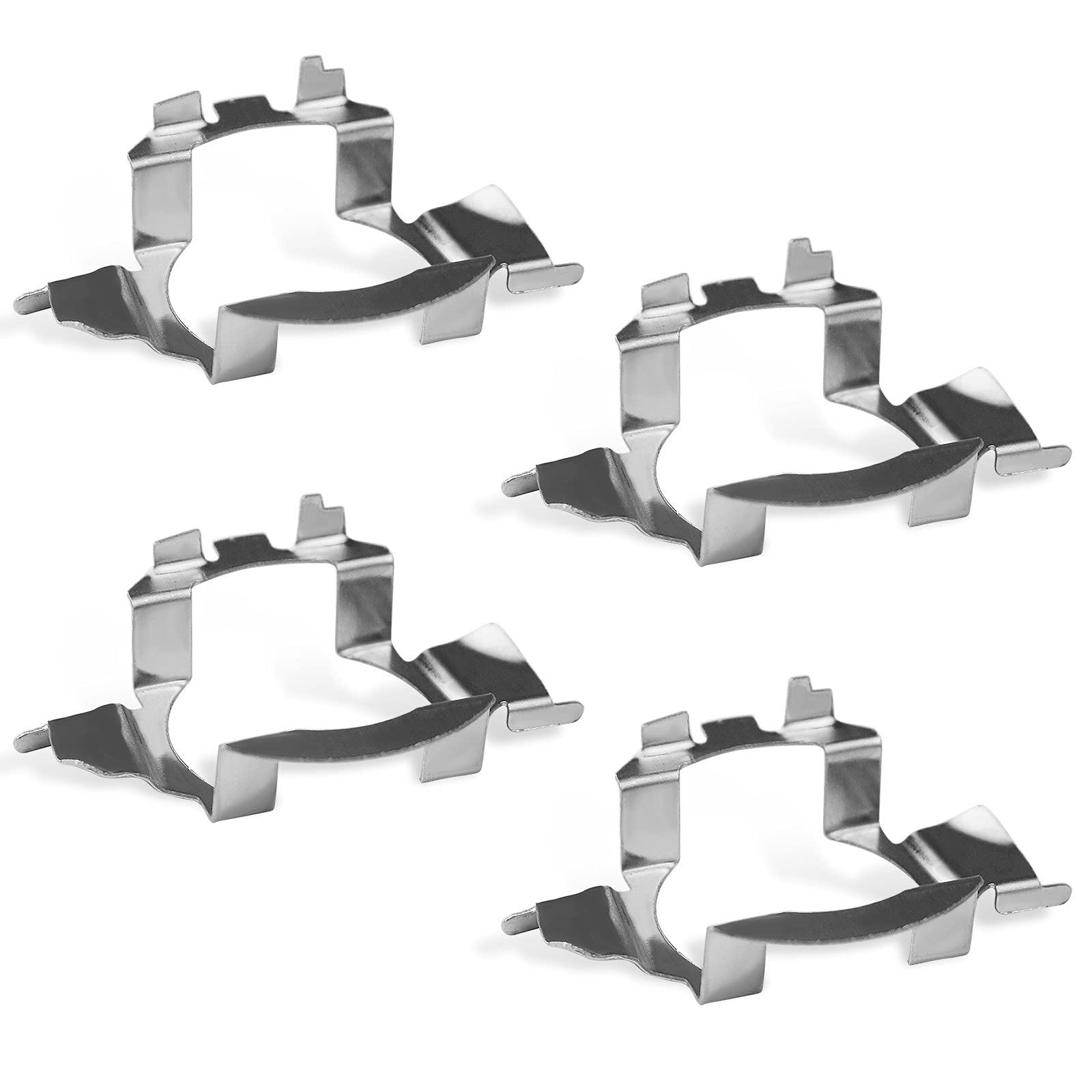 H7 LED Headlight Bulb Adapter Holder H7 Retainers Clik Socket Base Fit for Benz Audi BMW X5 VW New Bora Sagitar Buick Nissan, Pack of 4 H7 Adapter Holders