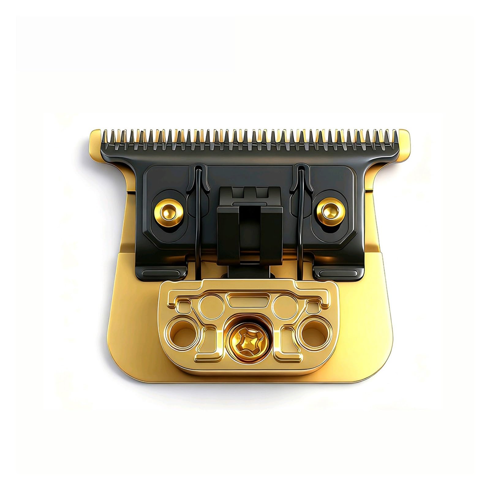 Haarschneider-Ersatzklingen, kompatibel mit Klinge, | Professioneller Barber Clipper FX707 Haarschneider(2pc GOLD)