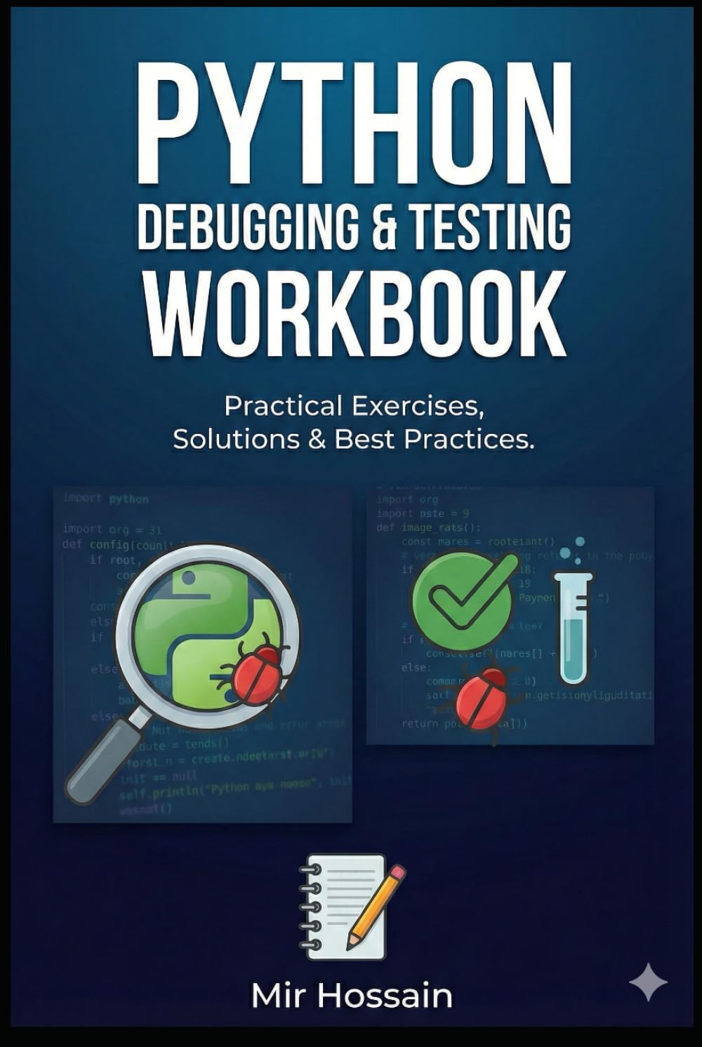 Python Debugging & Testing Workbook: For Beginner to Intermediate Python Developers
